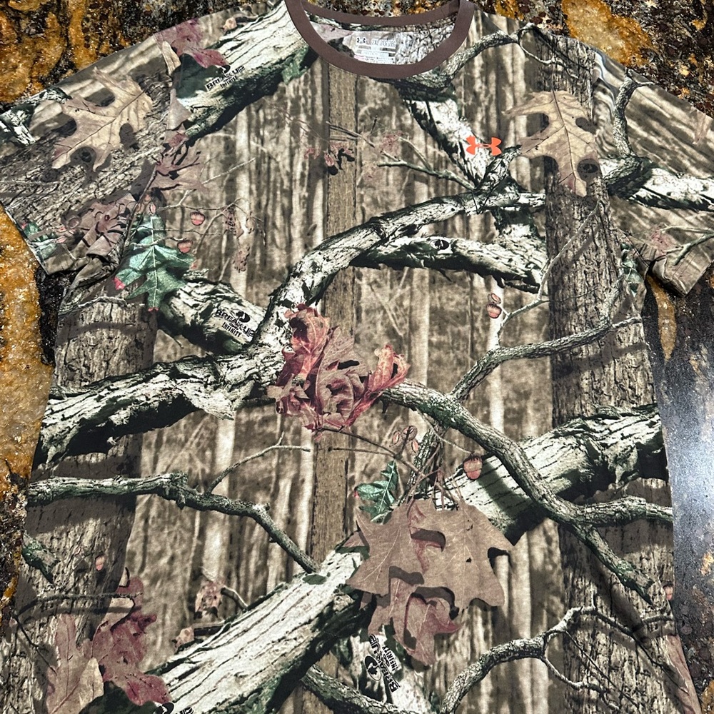 Under Armour Woodland Camo Short Sleeve Tee